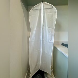 NWOT White Garment Bag